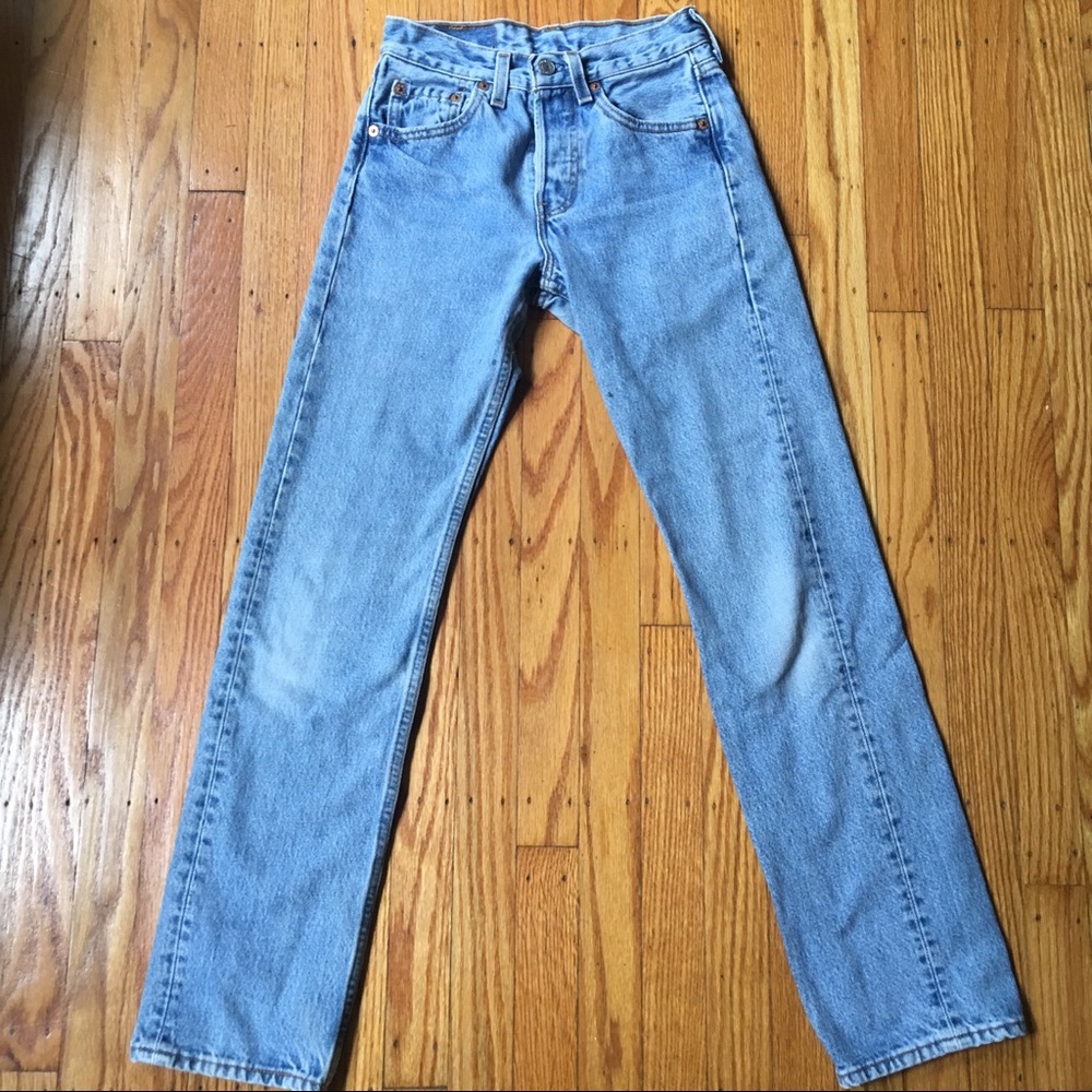 Vintage Levi’s 501 light blue
